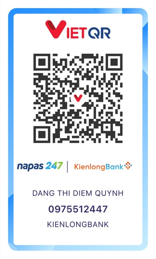Mã QR chuyển khoản KienlongBank 0975512447