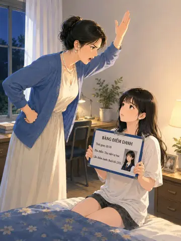 Bảng Điểm Danh Của Mẹ Tôi