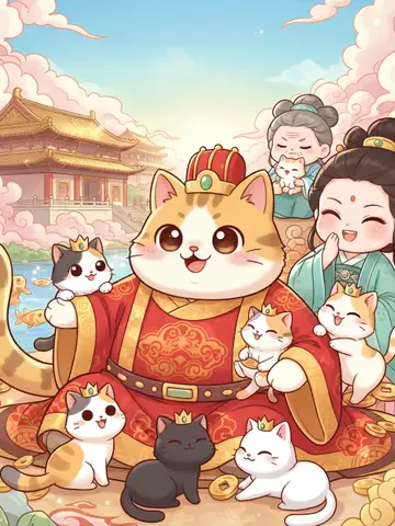 Khi Hoàng Đế Là Mèo Thành Tinh